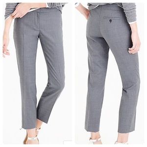 NWT J. Crew Tall Paley pant in super 120s Wool